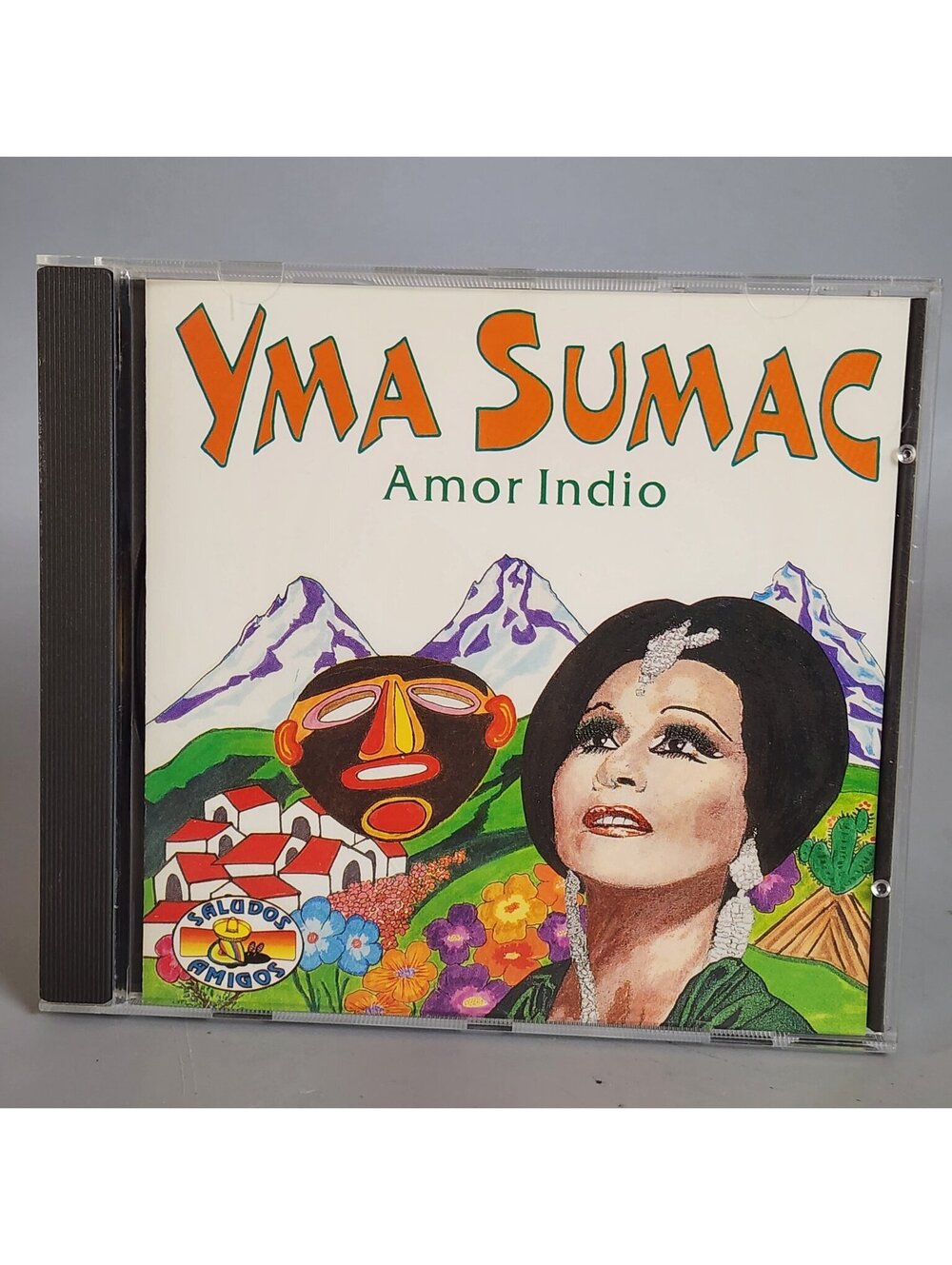 Yma Sumac - Amor Indio CD 1994 Saludos Amigos Peruvian Folk World Music EEC